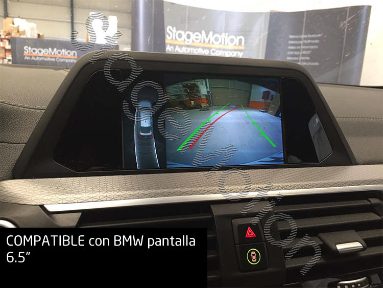 Kit RVC AHD Visión Integrada BMW EVO (IDE5 e ID6 aprox. 2017>) Pantallas: 6,5"/8.8"/10,25"