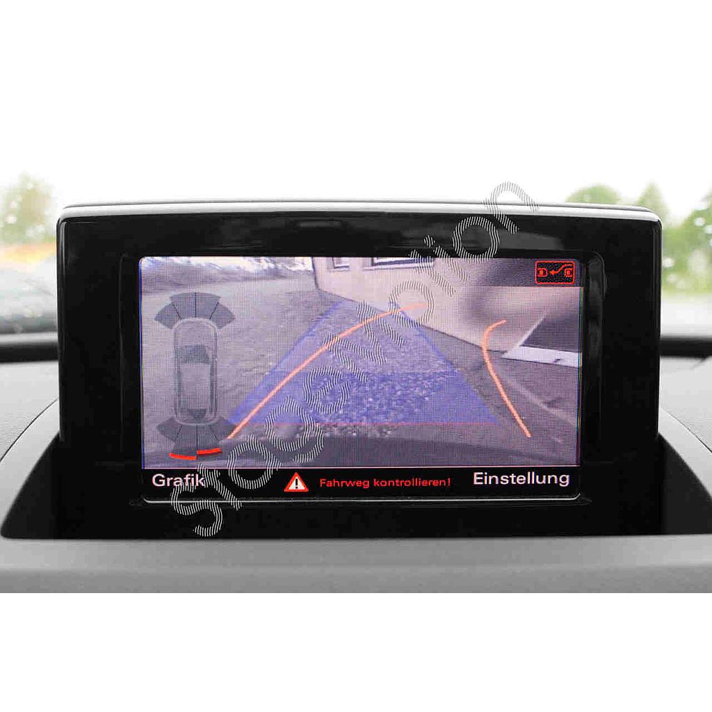 Kit cámara de visión trasera original para Audi Q3 (8U)