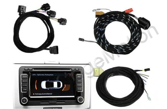 Cableado Park Pilot delantero + trasero con OPS para VW Golf 6 (VI)