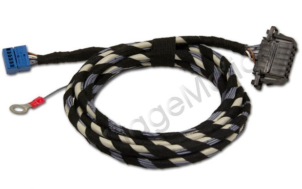 Cableado cambiador de CD Mini ISO, 1,8 m para Audi, VW