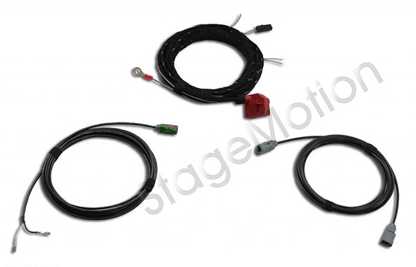 Cableado cámara de visión trasera para Audi A3 8V, VW CC, Sharan 7N, Tiguan 5N