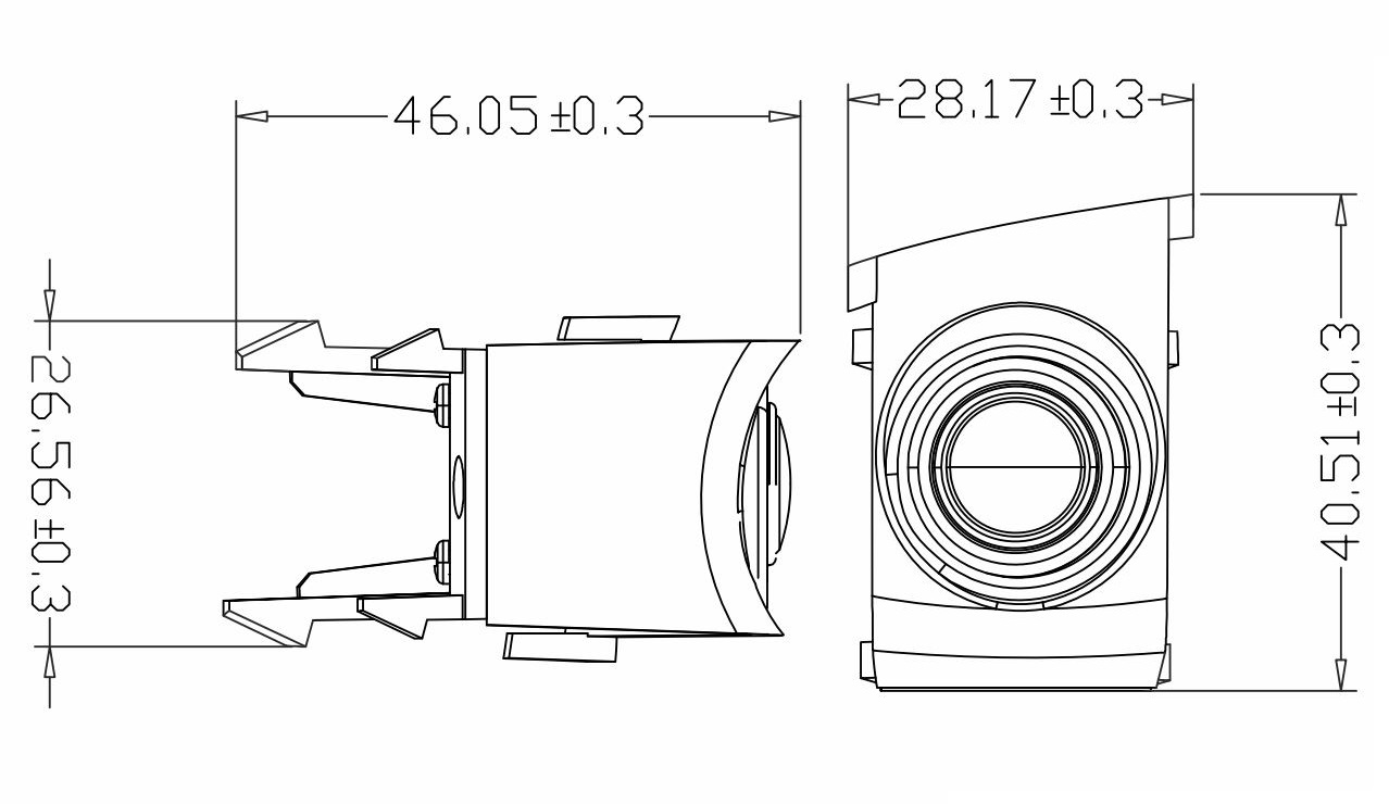 Cámara Frontal RCA BMW Serie 3 (hasta 2011) Series-E