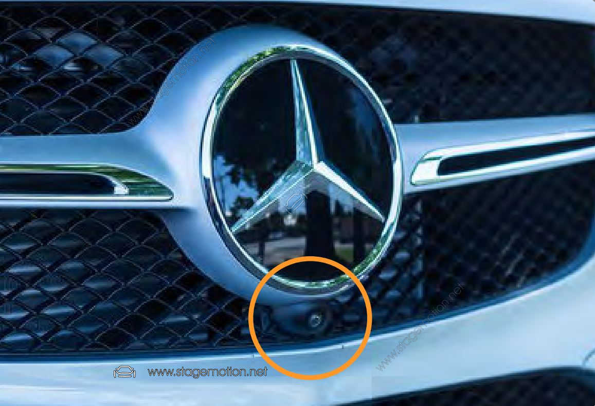 Cámara Frontal RCA MB (Distronic bajo emblema frontal)