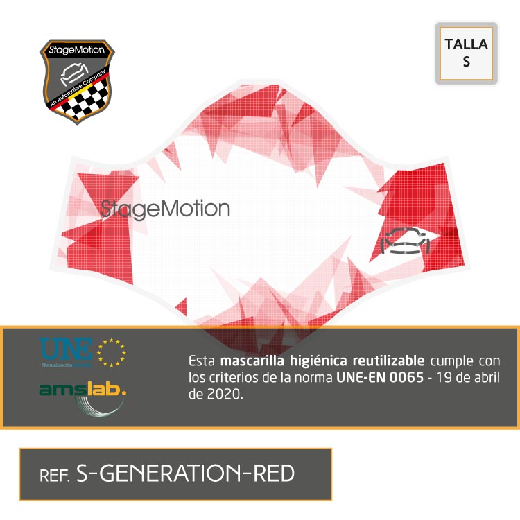 Mascarilla [S] Diseño: GENERATION RED