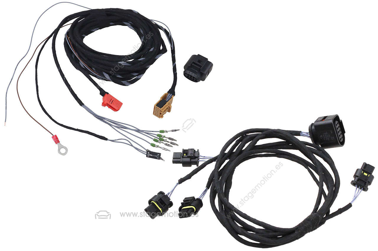 APS+ Audi Parking System Plus Retrofit frontal para Audi A4 B7/8E