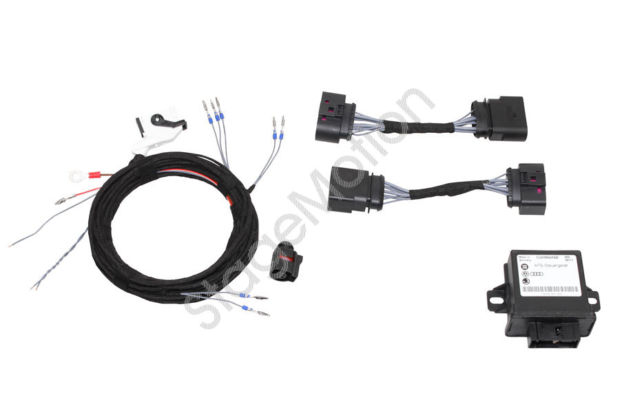 Actualización de faros Bi-Xenón LED DRL para VW Sharan 7N - con amortiguador eléctrico