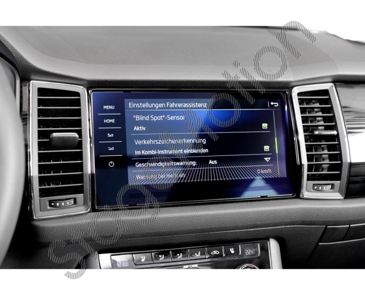 Kit sensor de "Blind spot" incl. Alerta de tráfico trasero para Skoda Kodiaq NS7