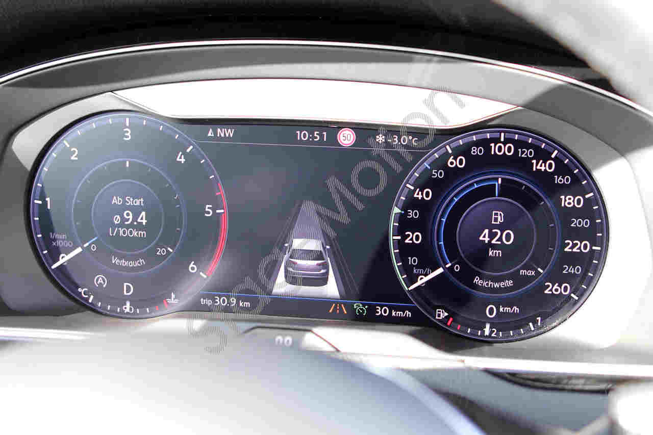 Control automático de distancia (ACC) para VW Tiguan AD1, BW2