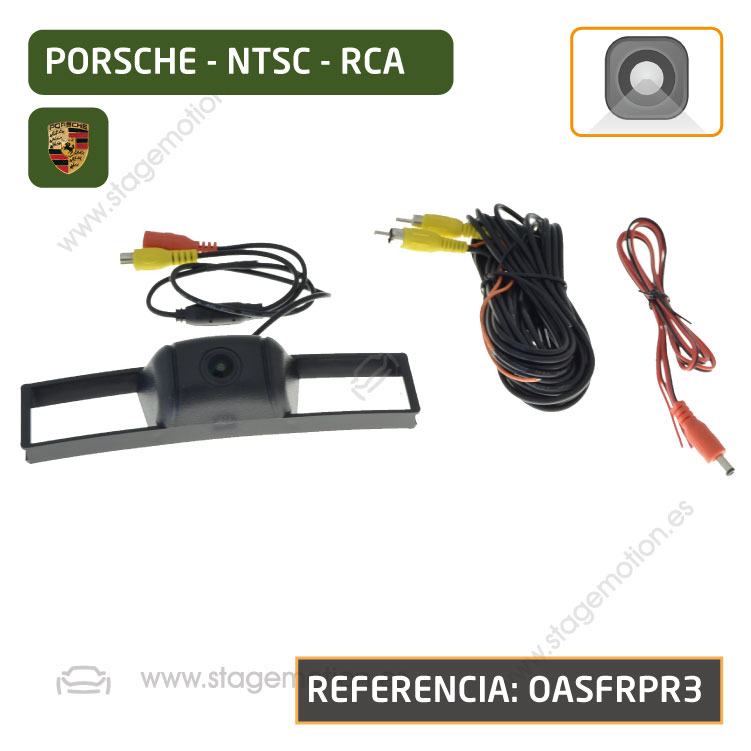 Cámara Frontal Específica RCA - Porsche Cayenne (2018/2019)