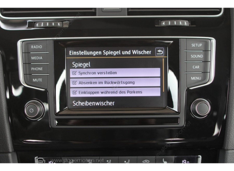Juego completo de retrovisores exteriores abatibles para VW Tiguan Allspace BW2