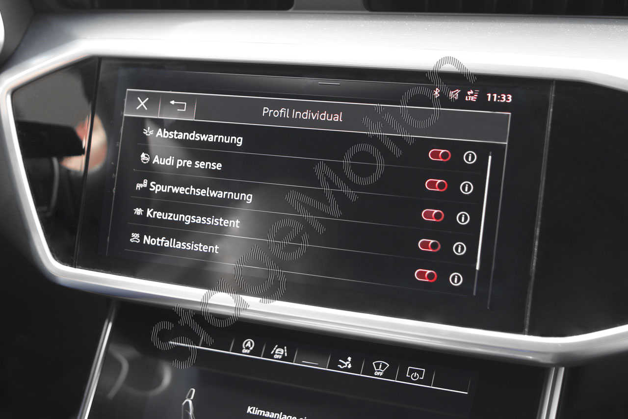 Juego completo Asistente de cruce para Audi A8 4N