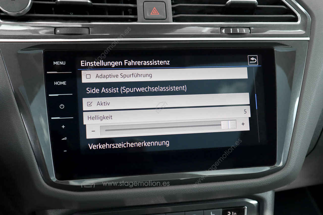 Kit Asistencia lateral incl. Alerta de tráfico trasero para VW Tiguan BW2