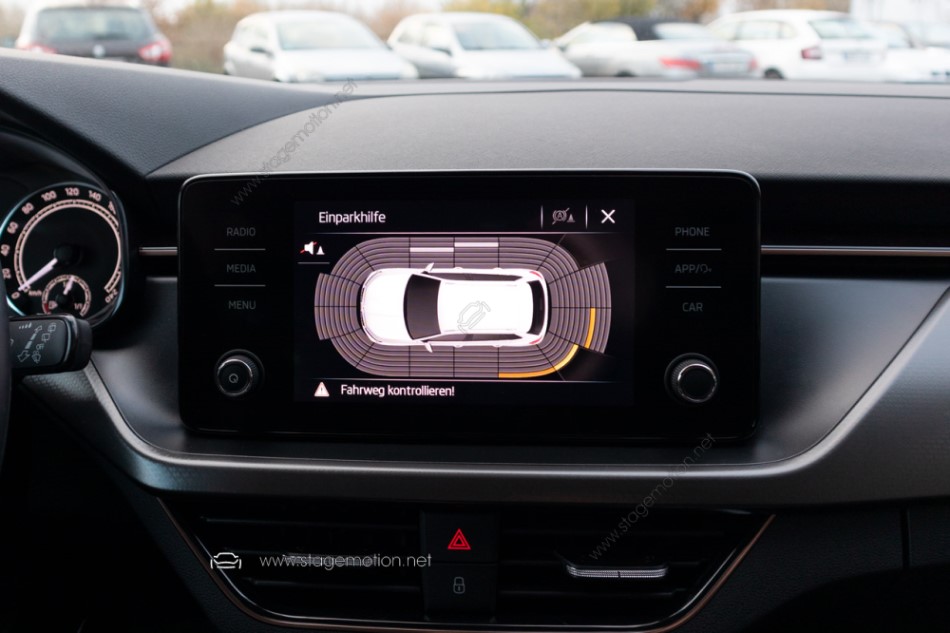 Kit completo de asistencia de aparcamiento para Skoda Kamiq NW4