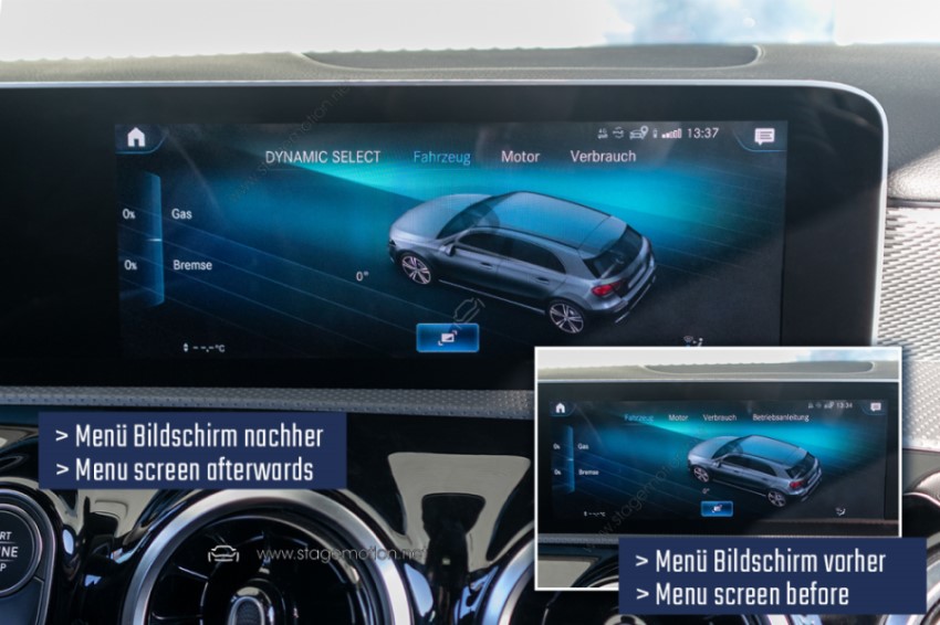 Dongle de codificación Menú de estilo AMG NTG 6 MBUX para Mercedes Benz