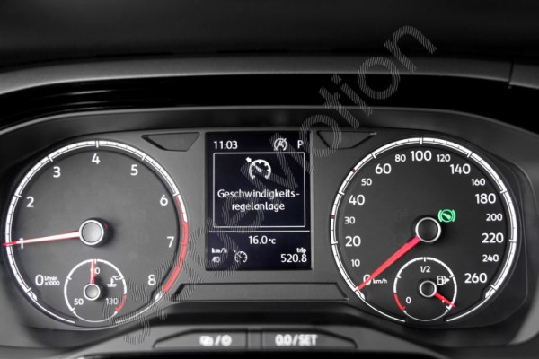 Juego completo de control de crucero para VW Polo AW1 con MFL