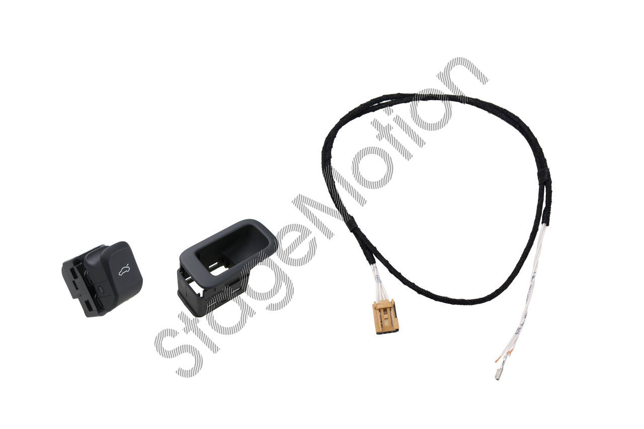 Kit botón puerta trasera del conductor con botón pulsador para Audi Q2 GA