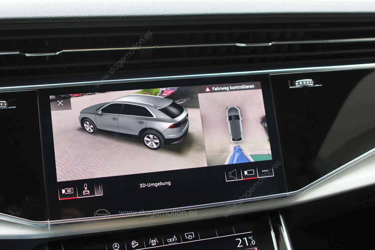 Kit Cámara envolvente - Sistema de 4 cámaras para Audi Q7 4M