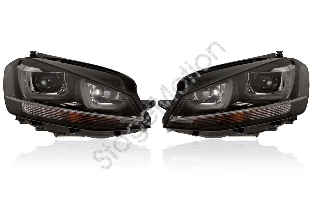 Kit Ópticas Delanteras Bi Xenón LED DRL VW Golf 7