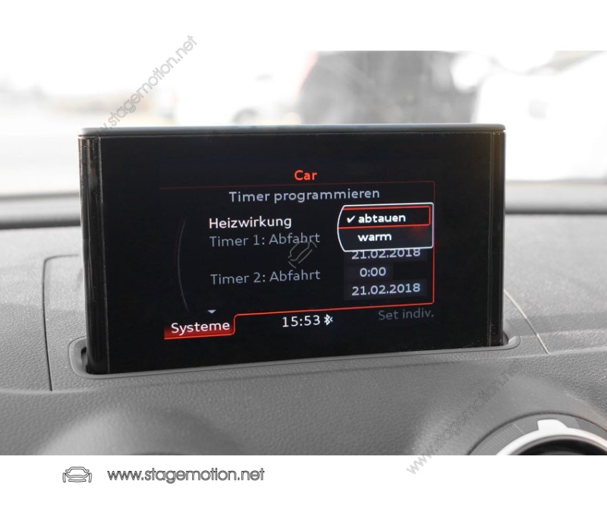 Kit de reequipamiento calefacción adicional Audi A3 8V