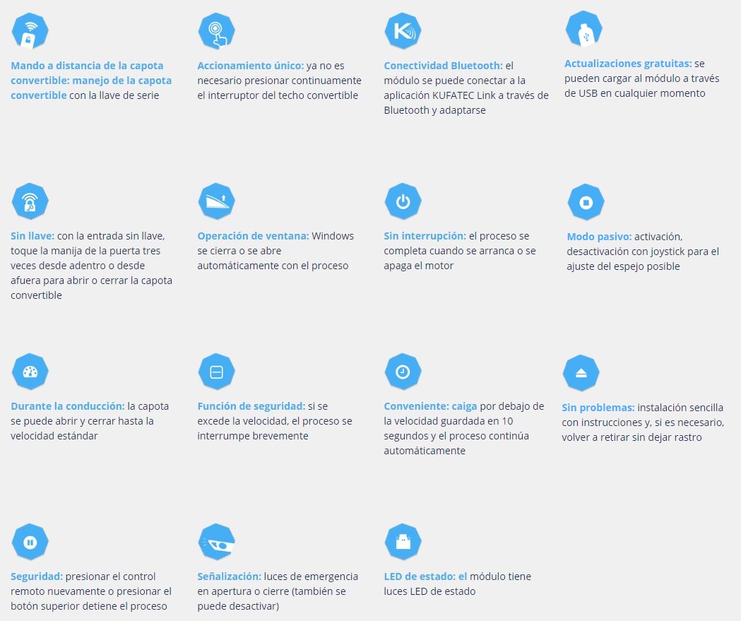 Módulo Cabrio Pro Comfort para Audi A5 F5 Convertible