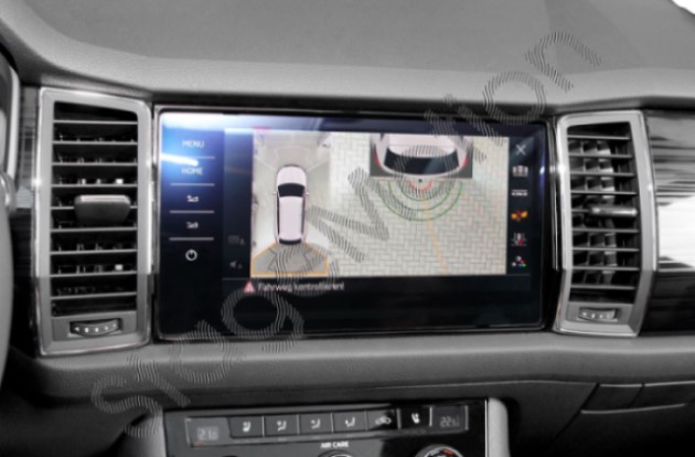 Kit completo de vista de área para Skoda Kodiaq NS7