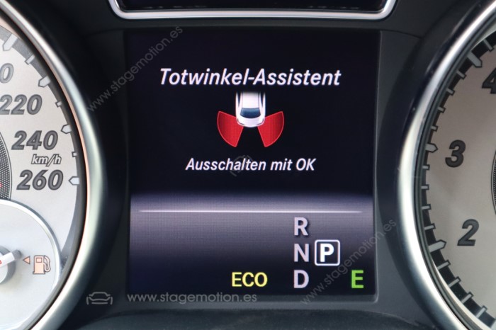 Kit asistente de ángulo muerto para Mercedes Benz Clase GLA C117