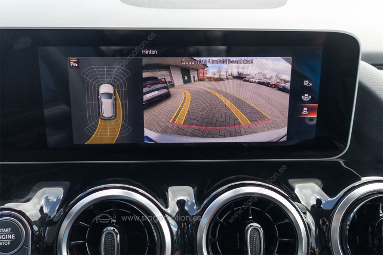 Kit cámara de visión trasera Código 218 para Mercedes Benz Clase B W247