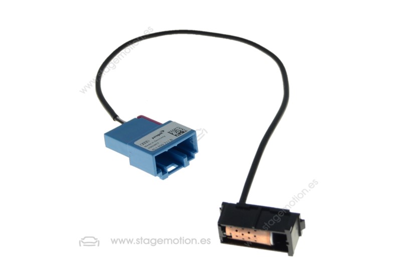 Micrófono Audi Original Telefonía y SDS (rectangular negro)