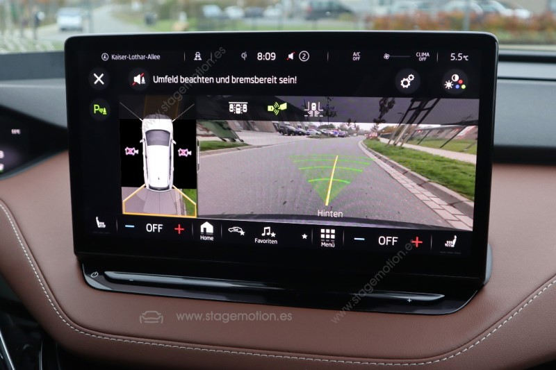 Kit de cámara de visión delantera y trasera para Skoda Enyaq 5A