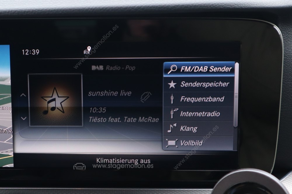 Kit reequipamiento DAB+ código 537 Mercedes Benz Clase E serie 213