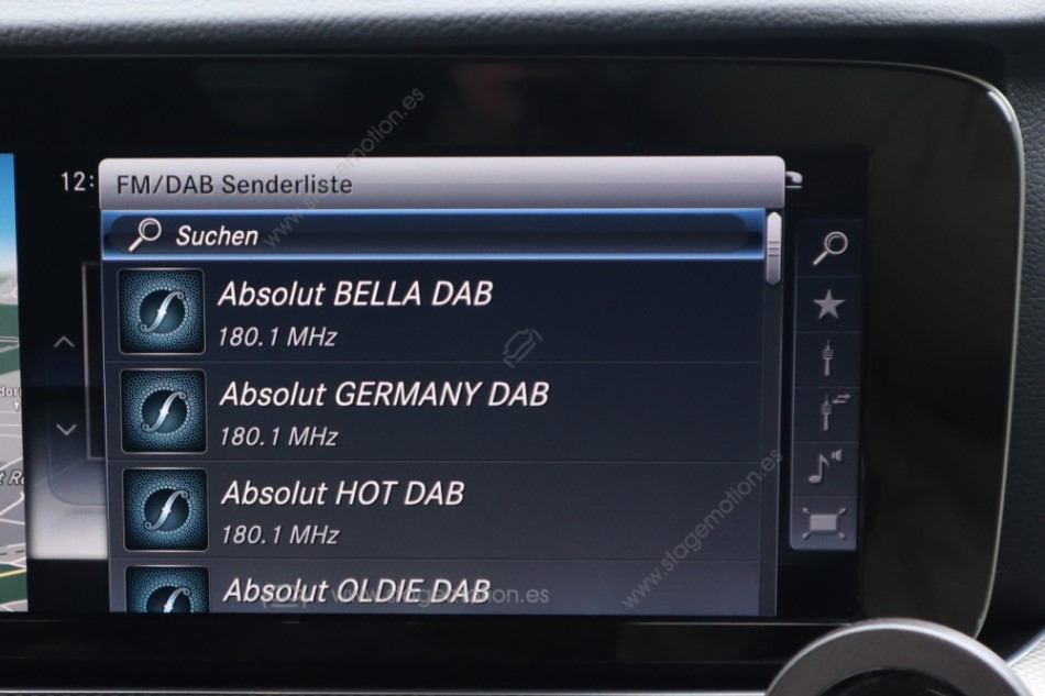 Kit reequipamiento DAB+ código 537 Mercedes Benz Clase E serie 213