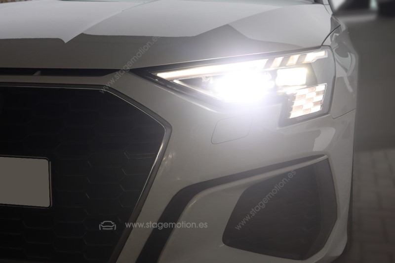Faros LED Matrix con LED DRL e intermitente dinámico para Audi A3 8Y