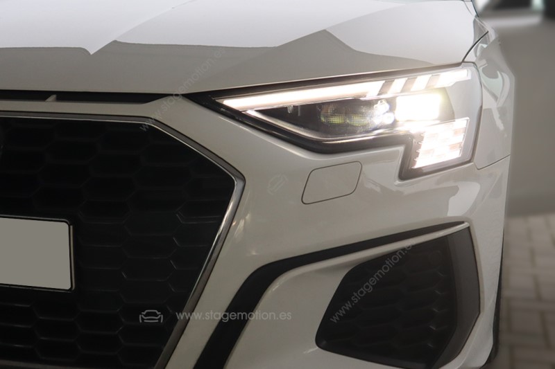 Faros LED Matrix con LED DRL e intermitente dinámico para Audi A3 8Y