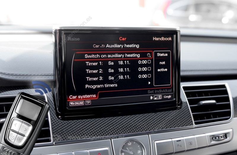 Kit de reequipamiento para calefacción adicional para Audi A8 4H