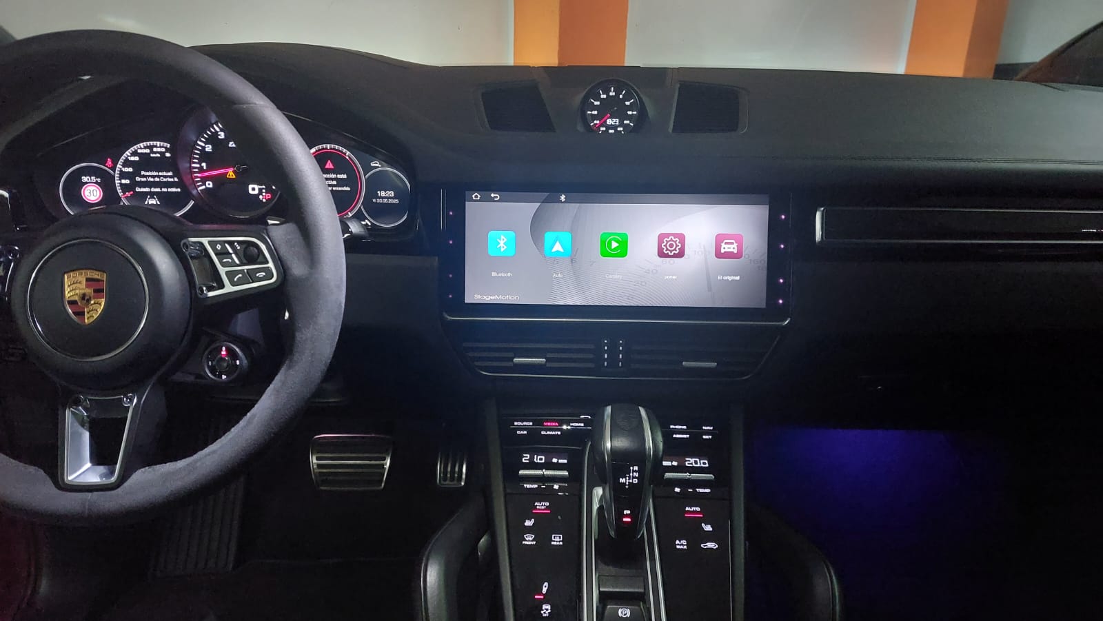 Kit Wireless Car-Play + Android Auto + Visión AHD AUDI MIB3 10"/13" y PORSCHE PCM 5.0/6.0 (2018-2025)