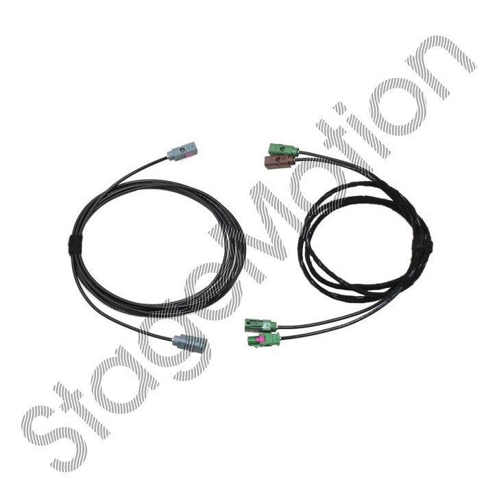 Kit cableado cámara trasera Audi A8 4E MMI 2G - TV equipada de fábrica
