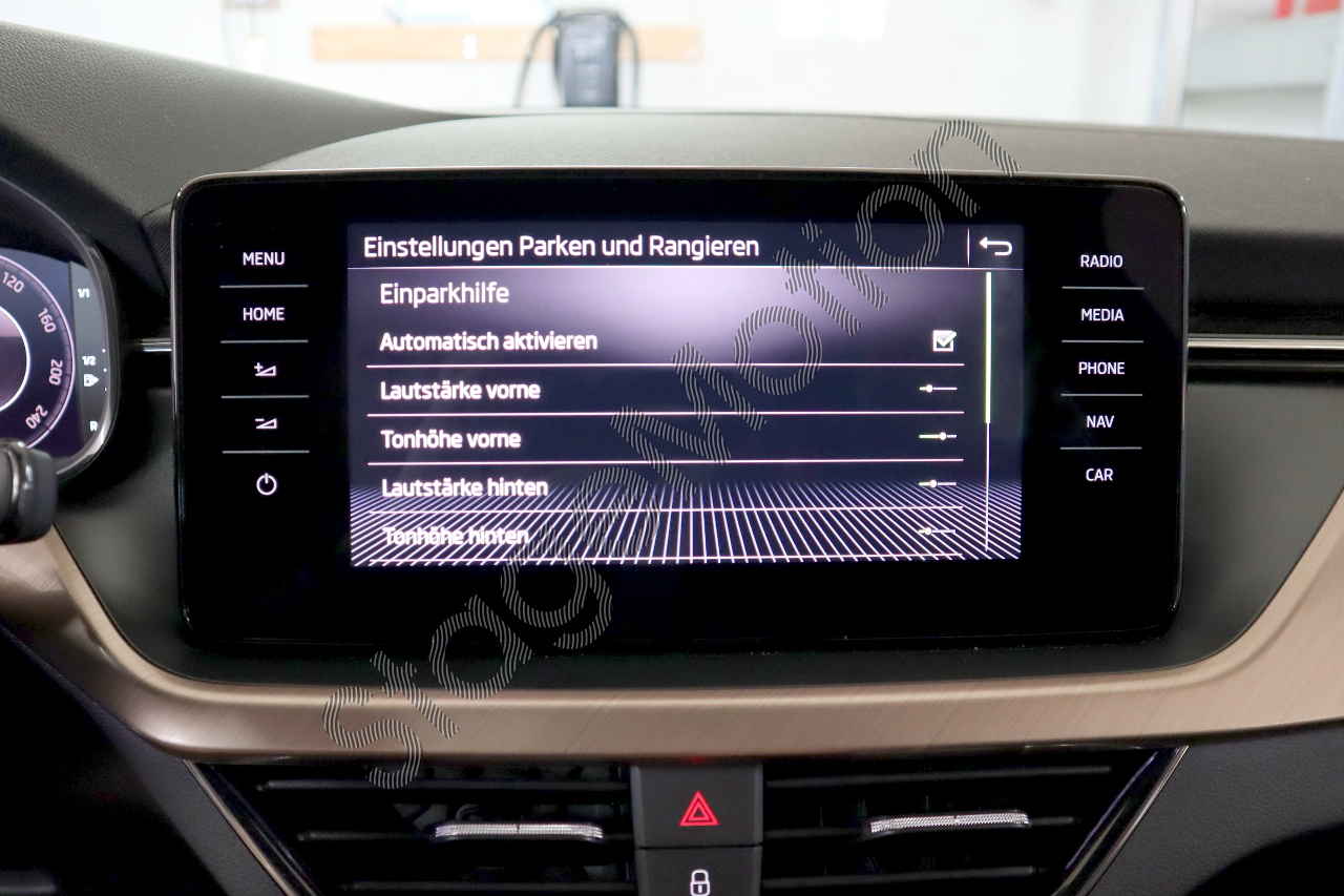 Juego completo Park Pilot delantero + trasero para Skoda Kamiq