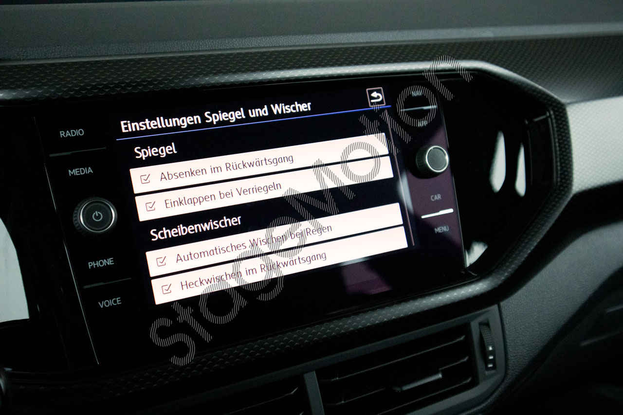 Kit completo de retrovisores exteriores abatibles para VW T-Cross C11